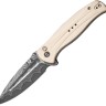 Taschenmesser CIVIVI Incindie | Damascus | G10 Ivory