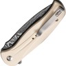 Taschenmesser CIVIVI Incindie | Damascus | G10 Ivory