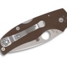 Spyderco Native 5 | Brown G10 | CPM 15V | Sprint Run