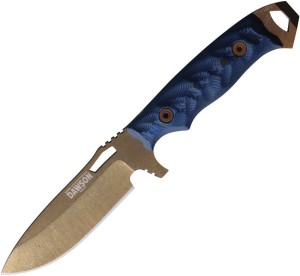 Dawson Knives Nomad | Fixed Blade | Arizona MagnaCut  | Black/Blue
