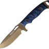 Cuchillo Cuchillo | Navajas Dawson Knives Nomad | Fixed Blade | Arizona MagnaCut | Black/Blue