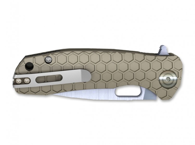 Taschenmesser Honey Badger Flipper Large, tan Taschenmesser Honey Badger Flipper Large, tan
