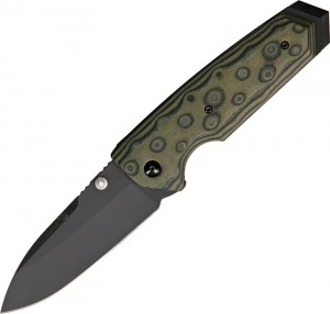 Hogue EX02 Knife Spear Point Green G-Mascus folding knife