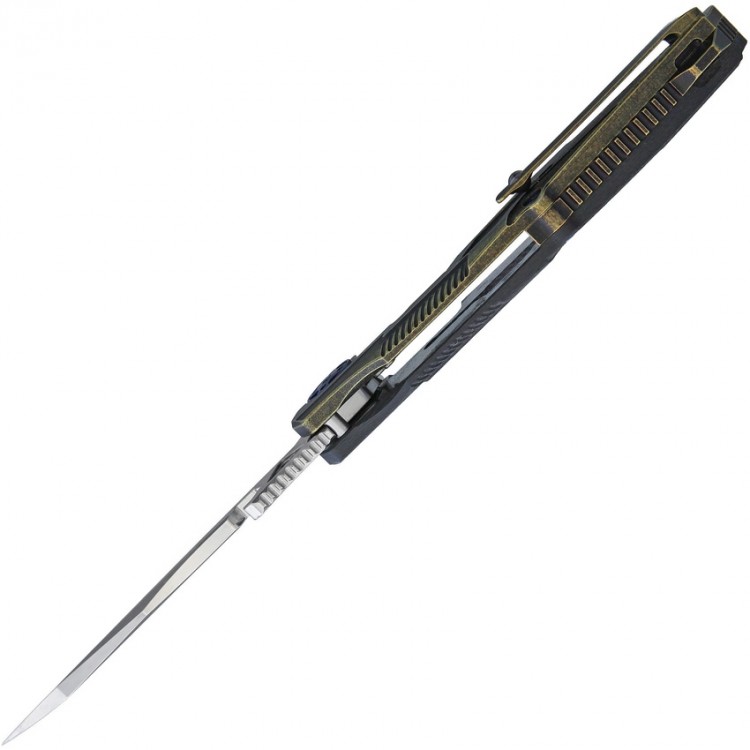 Cuchillo Cuchillo plegable Rike Knives M3 Framelock CF Bronze folding knife Cuchillo Cuchillo plegable Rike Knives M3 Framelock CF Bronze folding knife