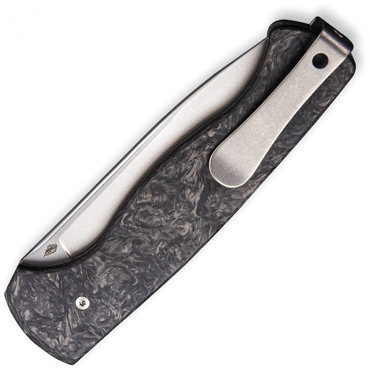 Cuchillo We Knife MRF folding knife Marble Carbon Fibre bead blasted 925A