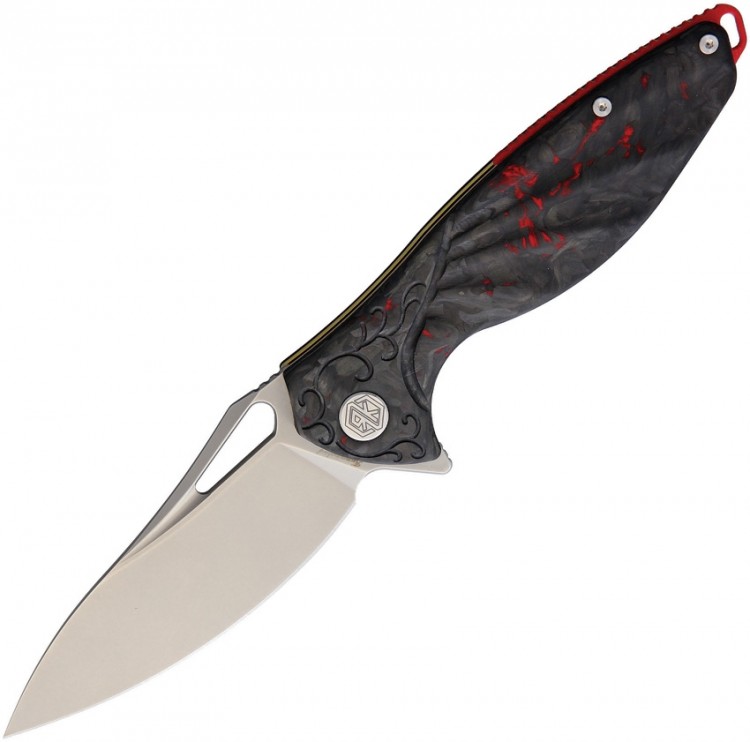 Складной нож Rike Knives Hummingbird Plus Red CF 