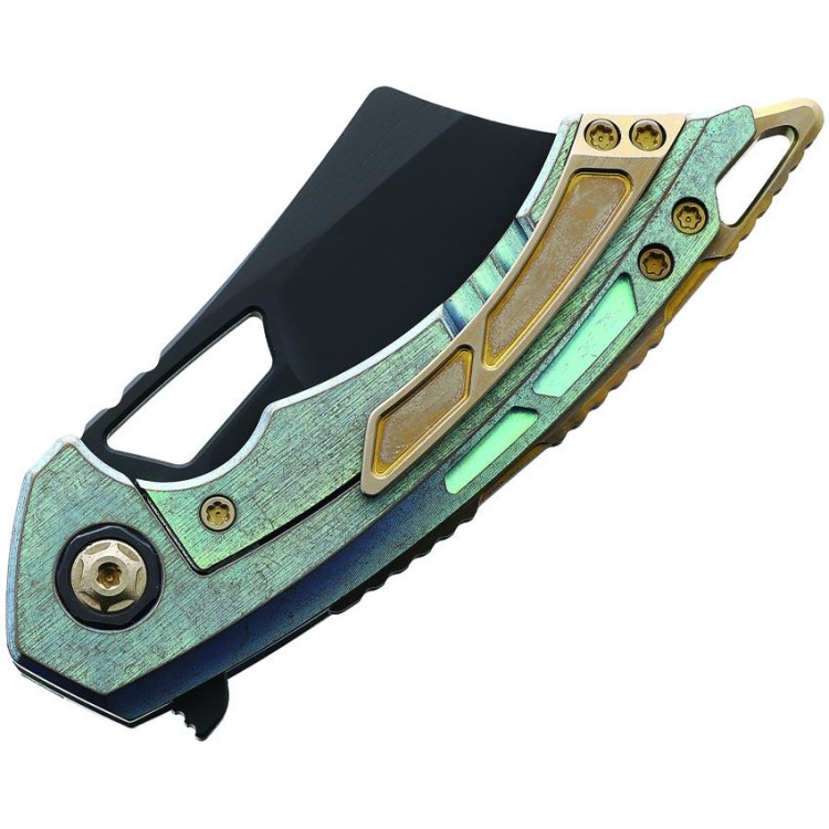 Taschenmesser EOS Mini Nautilus Framelock, Green Taschenmesser EOS Mini Nautilus Framelock, Green