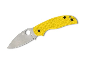 Taschenmesser TaSpyderco Sage 5 Lightweight Salt | FRN Yellow | MagnaCut