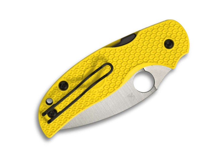 Spyderco Sage 5 Lightweight Salt | FRN Yellow | MagnaCut Spyderco Sage 5 Lightweight Salt | FRN Yellow | MagnaCut