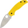 Cuchillo Cuchillo plegable | Navajas Spyderco Sage 5 Lightweight Salt | FRN Yellow | MagnaCut