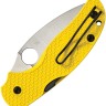 Cuchillo Cuchillo plegable | Navajas Spyderco Sage 5 Lightweight Salt | FRN Yellow | MagnaCut