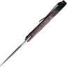 Cuchillo Cuchillo plegable | Navajas We Knife Attor | Framelock Flame