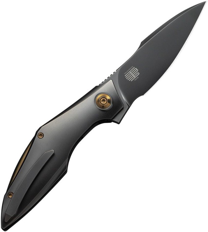 Складной нож WE Knife Krait Snake | M390 | Dark Grey Titanium Складной нож WE Knife Krait Snake | M390 | Dark Grey Titanium