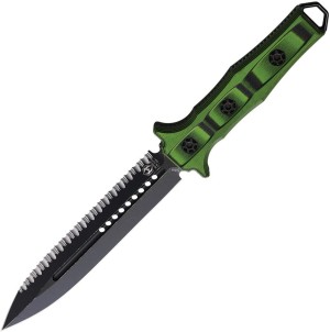 Feststehendes Messer Heretic Knives Nephilim Fixed Blade Green/Black | Elmax | G10