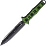 Feststehendes Messer Heretic Knives Nephilim Fixed Blade Green/Black | Elmax | G10