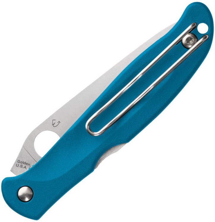 Taschenmesser Spyderco Charisma CTS BD1N Blue FRN