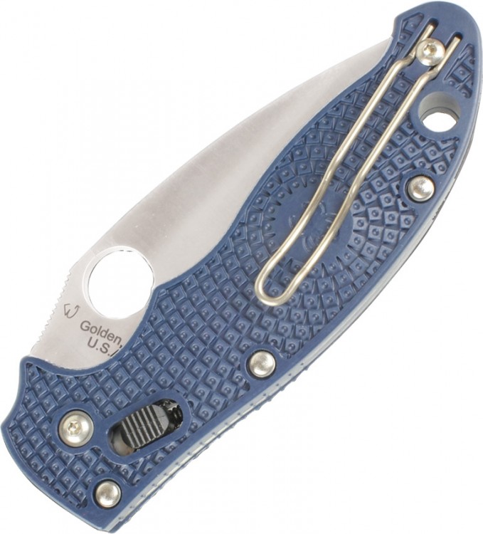 Складной нож Spyderco Manix 2 CPM S110V Dark Blue C101PDBL2 Складной нож Spyderco Manix 2 CPM S110V Dark Blue C101PDBL2