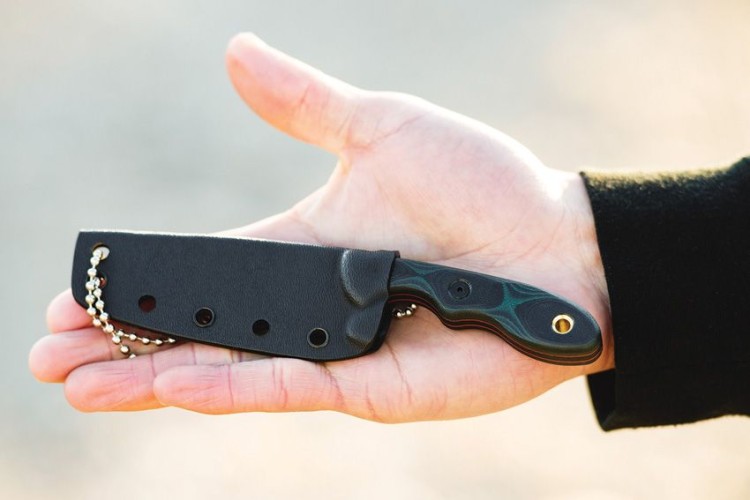 Messer TOPS Mini Scandi, G-10 MSKGB