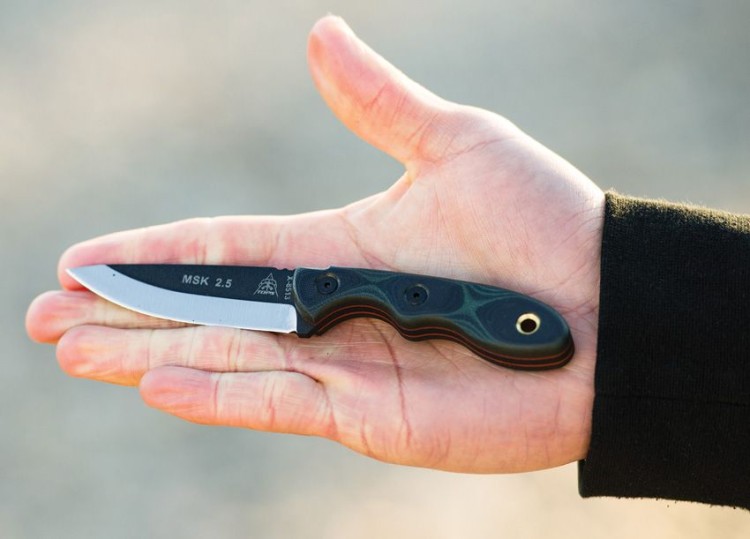 Messer TOPS Mini Scandi, G-10 MSKGB