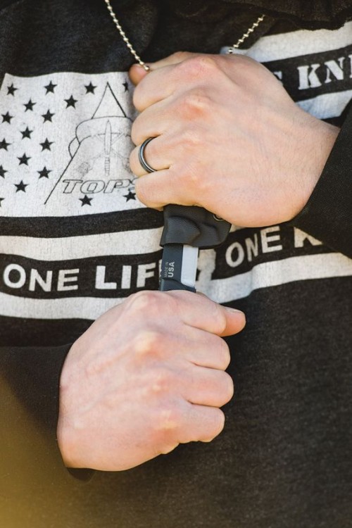 Messer TOPS Mini Scandi, G-10 MSKGB