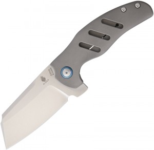 Kizer Cutlery C01E Titanium Framelock folding knife gray