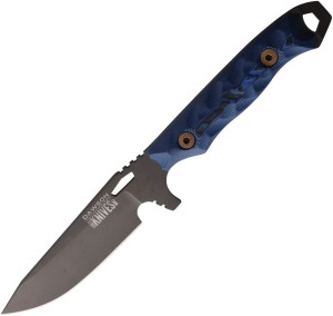 Cuchillo | Navajas Dawson Knives Outcast | Fixed Blade Black/Blu