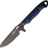 Cuchillo Cuchillo | Navajas Dawson Knives Outcast | Fixed Blade Black/Blu