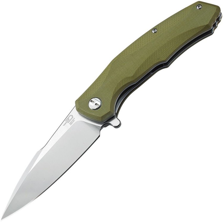 Bestech Knives Warwolf G10 | Linerlock Green
