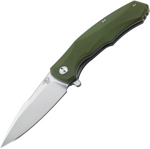 Складной нож Bestech Knives Warwolf G10 | Linerlock Green 