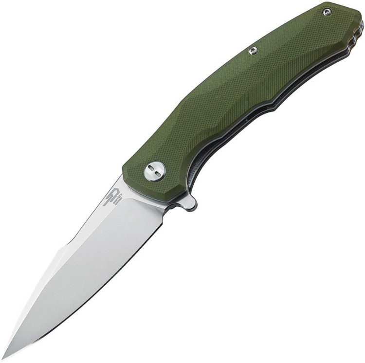 Bestech Knives Warwolf G10 | Linerlock Green