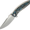 Taschenmesser WE Knife Quinseris M390 | Ti Arctic Storm CF