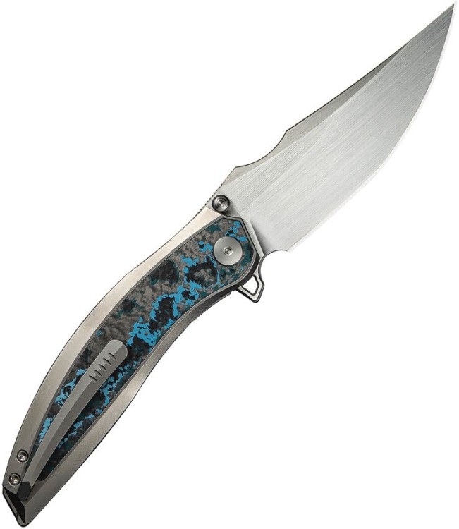 WE Knife Quinseris M390 | Ti Arctic Storm CF WE Knife Quinseris M390 | Ti Arctic Storm CF