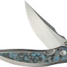 Taschenmesser WE Knife Quinseris M390 | Ti Arctic Storm CF