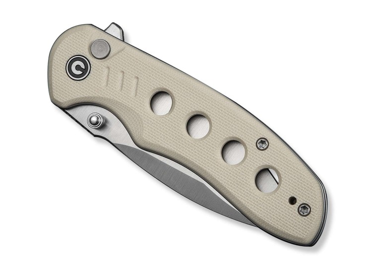 Складной нож CIVIVI Triptych | 14C28N | Ivory G10