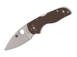 Складной нож Spyderco Lil' Native Mid | Brown G10 | CPM 15V | Sprint Run