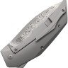 Cuchillo Cuchillo plegable | Navajas Reate Knives T4000 Damascus CF Cuchillo Cuchillo plegable | Navajas Reate Knives T4000 Damascus CF