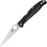 Taschenmesser Spyderco Charisma CTS BD1N Black FRN