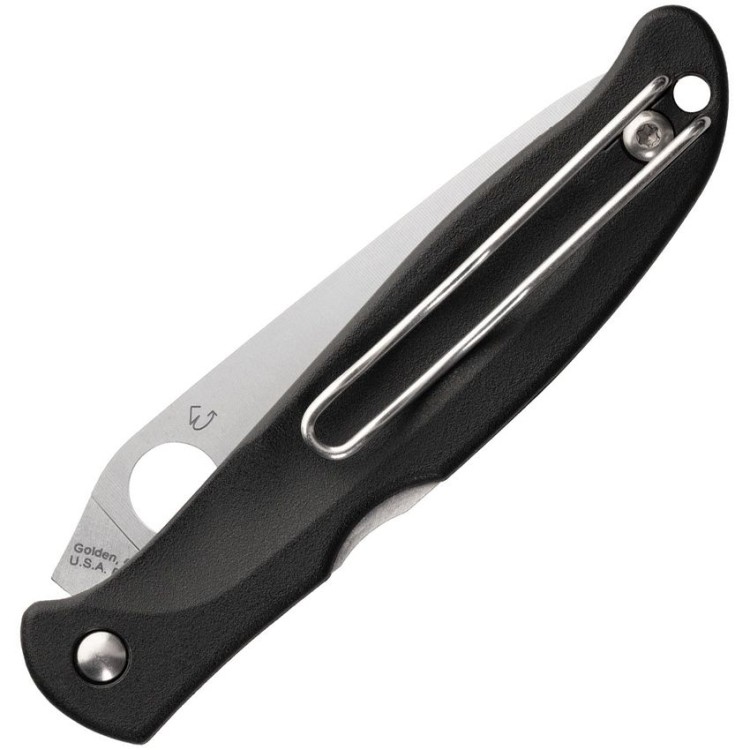 Taschenmesser Spyderco Charisma CTS BD1N Black FRN