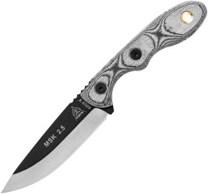 Messer TOPS Mini Scandi Knife Micarta, green MSKBLM