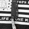 Нож TOPS Mini Scandi Knife Micarta, зелёный MSKBLM Нож TOPS Mini Scandi Knife Micarta, зелёный MSKBLM