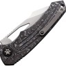 Cuchillo Cuchillo plegable Heretic Knives Pariah Button Lock White Camo