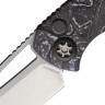Cuchillo Cuchillo plegable Heretic Knives Pariah Button Lock White Camo