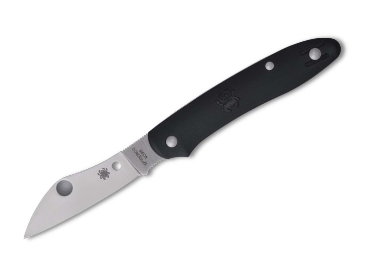 Cuchillo Cuchillo plegable | Navajas Spyderco Roadie XL | Black FRN