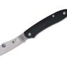 Cuchillo Cuchillo plegable | Navajas Spyderco Roadie XL | Black FRN