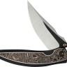 Taschenmesser WE Knife Quinseris M390 | Ti Black Copper Foil CF