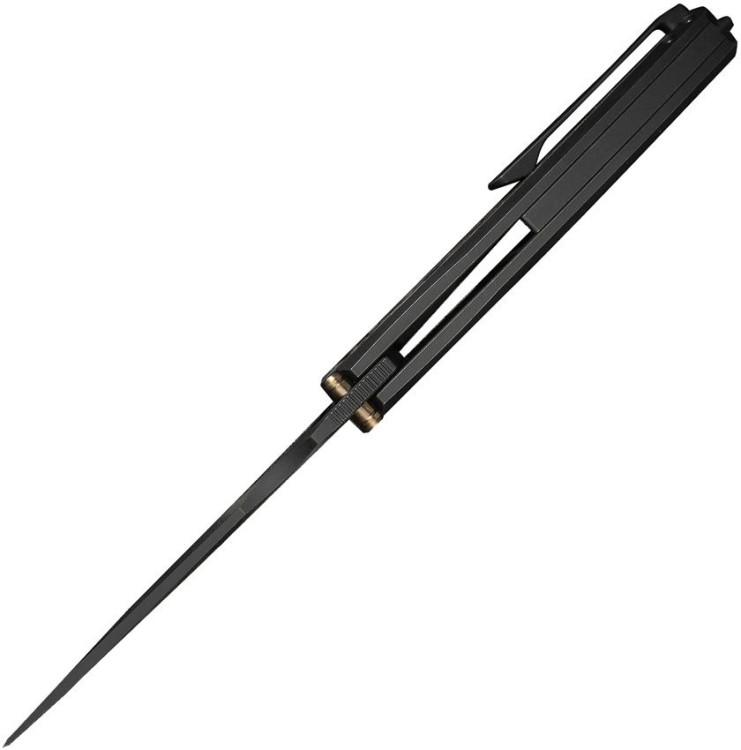 Taschenmesser WE Knife Quinseris M390 | Ti Black Copper Foil CF Taschenmesser WE Knife Quinseris M390 | Ti Black Copper Foil CF