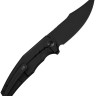 Складной нож WE Knife Kyklos | M390 | Titanium All Black Складной нож WE Knife Kyklos | M390 | Titanium All Black