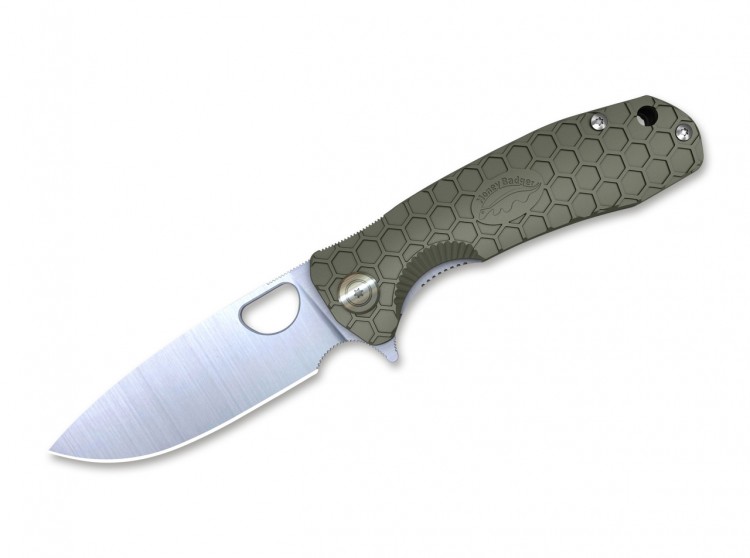 Складной нож Honey Badger Flipper Large folding knife, green