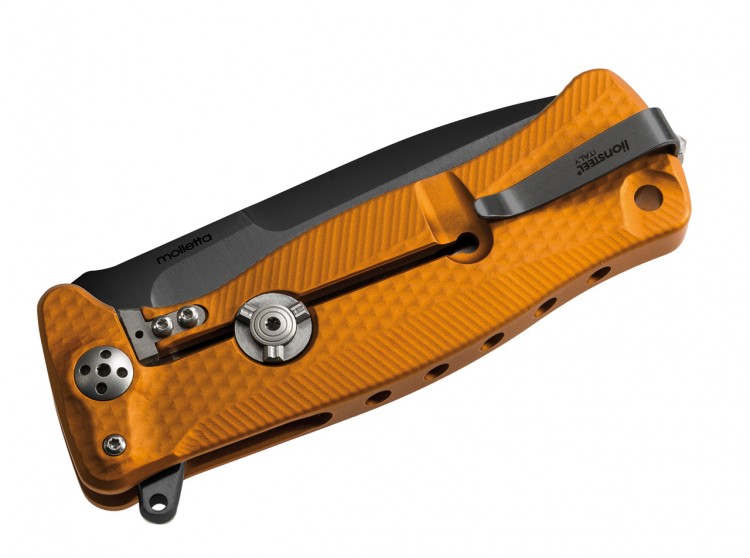 Taschenmesser Lionsteel SR-22 Aluminum Black, orange SR22AOB Taschenmesser Lionsteel SR-22 Aluminum Black, orange SR22AOB