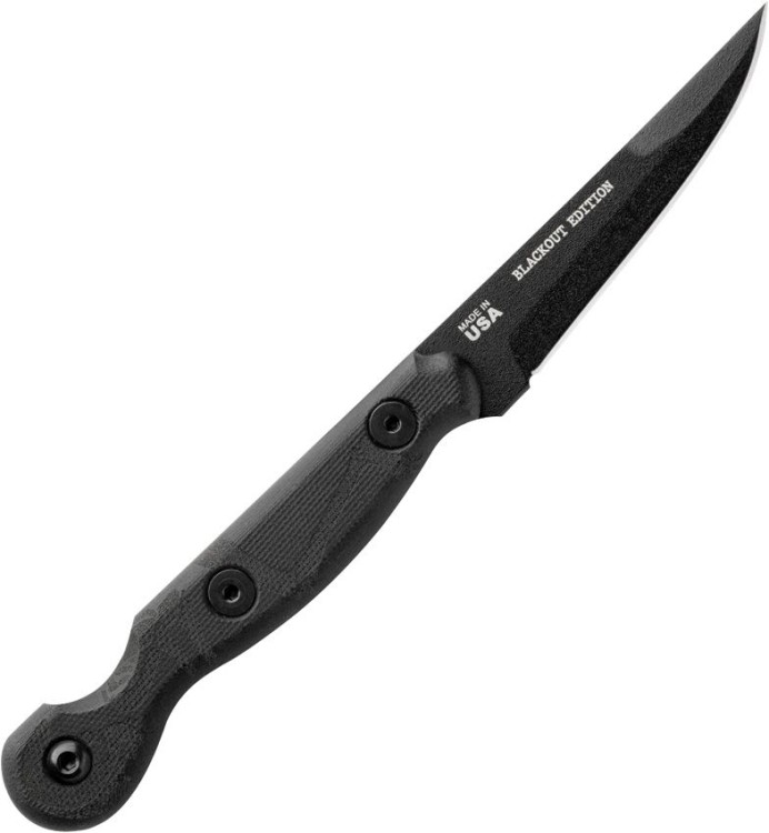 Нож TOPS El Pionero Blackout Edition